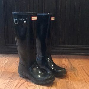 Hunter Tall Rain boots sz7